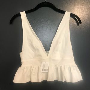 UO Ivory Crop Top